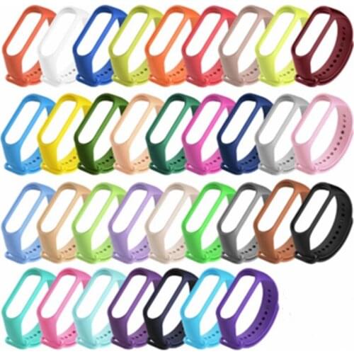 Colors Strap For Xiaomi Mi Band 5 Sport Strap Watch Silicone Wrist Strap For Xiaomi Mi Band5 Bracelet Miband 5 Straps
