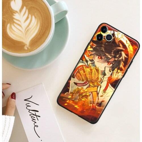 Soul land manga anime art aesthetic silicone Phone Case FOR iPhone Se 6 6s 7 8 Plus X Xr Xs 11 12 Mini Pro Max Glass Cover