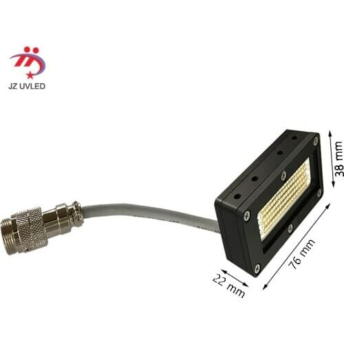 UVLED curing lamps for APEX flatbed Inkjet printer Ricoh GH2220 nozzle ink hardening cure gel curing light 395nm Uv LED module