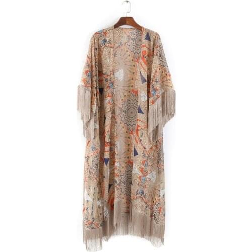 Japanese Kimono Yukata Kimono Tassel Cardigan Fashion Blouse Women 2021 Long Cardigan Haori Traditional Kimonos Dress Obi Shirt