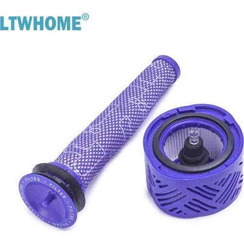 LTWHOME HEPA Vacuum Filter & Pre Filter Kit Replacement for Dyson V6 Absolute Cordless Stick Vacuum, Compare to Part 965661-01