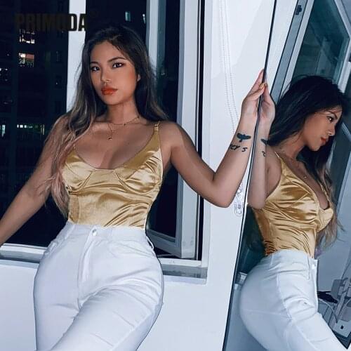 Skinny Women Bustier Bodysuit Yellow Female White Sexy Strapless Club Party Bodysuits Fitted Plain Womens Top Overalls PR003G