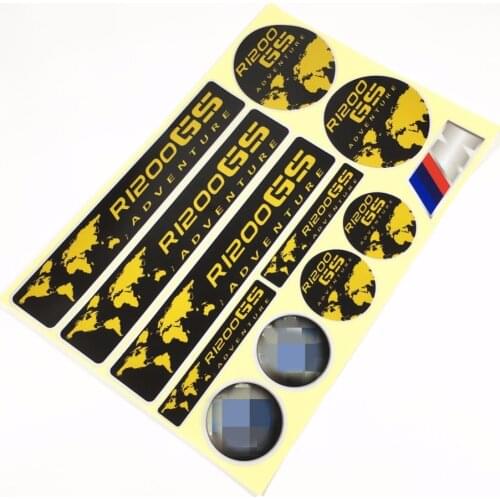 1 set 30x21cm Car Sticker Decals for R1200GS ADVENTURE