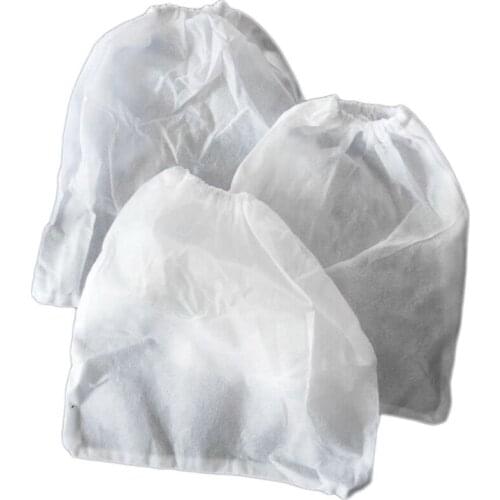 10Pcs Nail Dust Collector Bags Non-Woven Replacement Bag Collection Suction for Manicure Dirt Nail Art Vacuum Cleaner