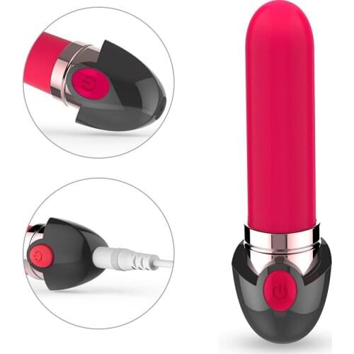 10 Speeds Mini Bullet Vibrator For Women Waterproof G Spot Clitoris Stimulator Aaa Battery Vibrator Adult Sex Toys For Woman