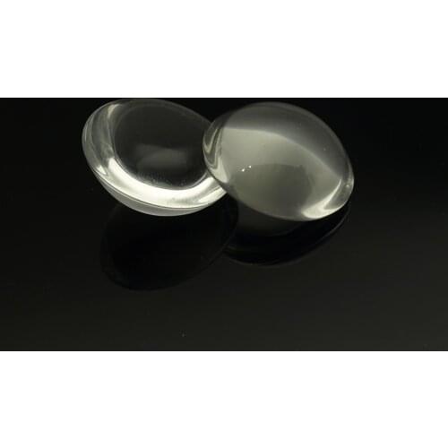 No Edge Diameter 6MM to 40MM optional glass Plano convex Condenser Glass LED Lens Focusing optical lens