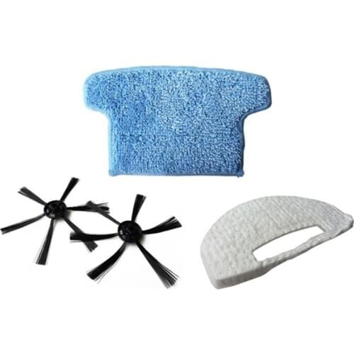 Side Brushes Filter Mop Cloth For Isweep S320 Sweeper Parts Vacuum Cleaner Tool kit Household Cleaning Eletrical Appliance