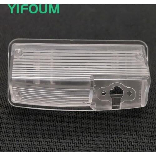 YIFOUM Car Rear View Camera Bracket License Plate Light Housing Mount For Toyota Reiz Mark X Rush Premio Avalon Crown Corolla