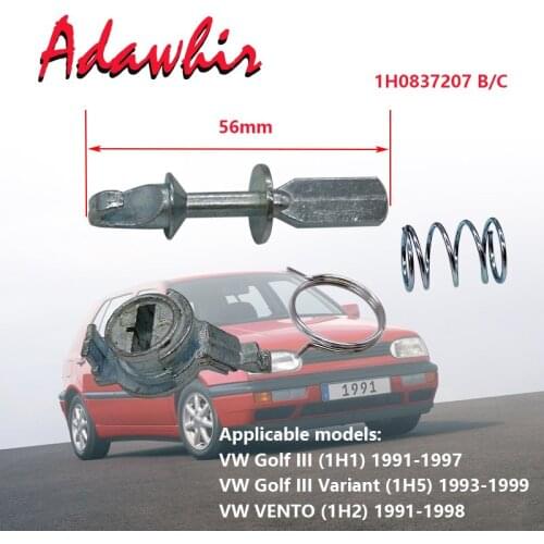 Car Door Lock Repair Kit for VW Golf III Golf III Variant VENTO Jetta 1H0837207C 1H6 827571 Door Handle Lock Repair Tool