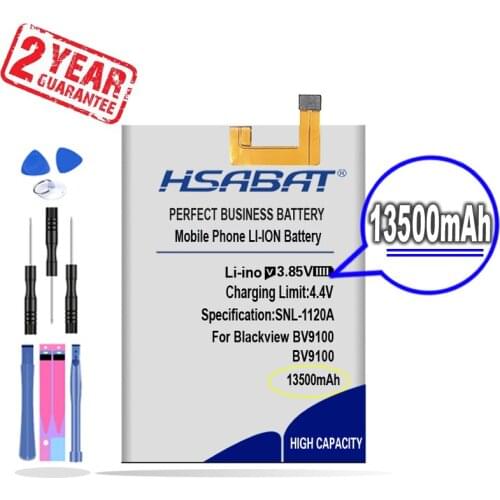 New Arrival [ HSABAT ] 13500mAh Replacement Battery for Blackview BV9100