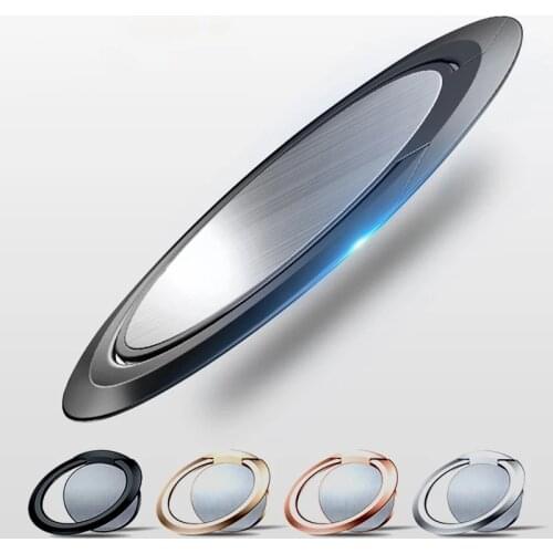 Luxury Spin Rotatable Phone Holder 360 Degree Rotatable Magnet Metal Finger Ring Smartphone Socket For Magnetic Smartphone Stand