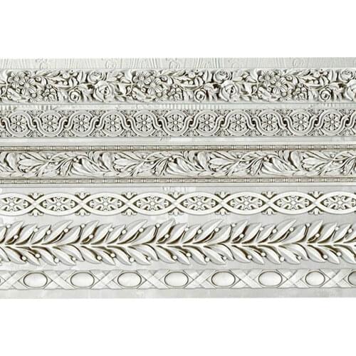 Border Totem Silicone Mold Fondant Mould Cake Decorating Tools Chocolate Gumpaste Molds, Sugarcraft, Kitchen Gadget