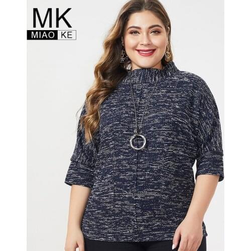 2020 autumn winter womens Plus Size Long sleeve tops and sweater fashion Ladies femal Casual sweater