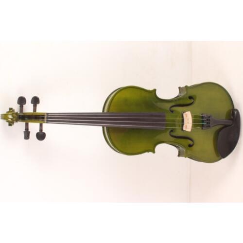 ONE 4 string 4/4 Violin Electric Violin Acoustic Violin Maple wood Spruce wood Big jack GREEN color