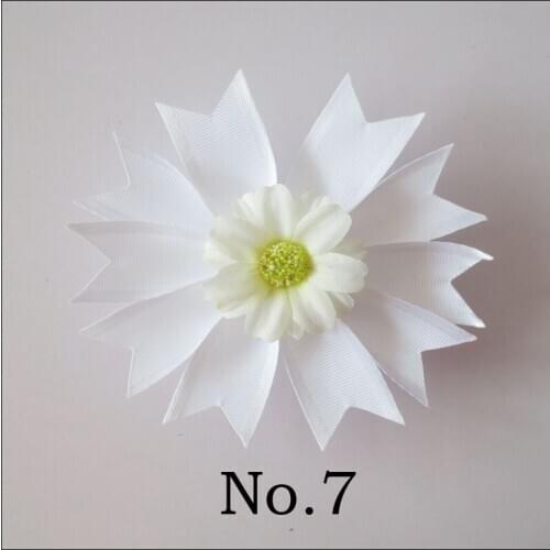 100 BLESSING Girl Popular 4.5" Fairy Hair Bow Clip Rabbit Sunflower Spring Baby