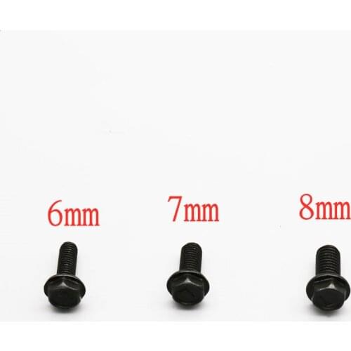 2Pcs 6MM 7MM 8MM Tooth Screw Replace For Bosch Makita Hitachi Marble Cutter Chain Saw Electric Saw Wooding Saw Power Tools Part