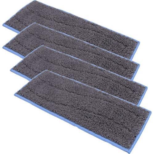 4 Pack Washable Wet Mopping Pads Replacement Compatible For IRobot Braava Jet M6 Robot Vacuum Cleaner Parts