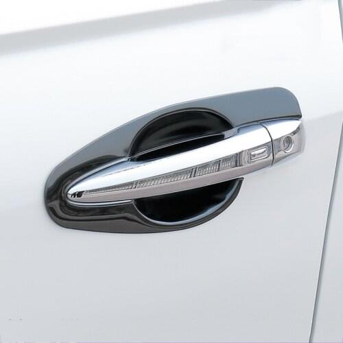 Lsrtw2017 Car Door Handle Bowl Frame Cover Trims for Nissan Teana Altima 2019 2020 2021 Accessories Auto Styling Decoration