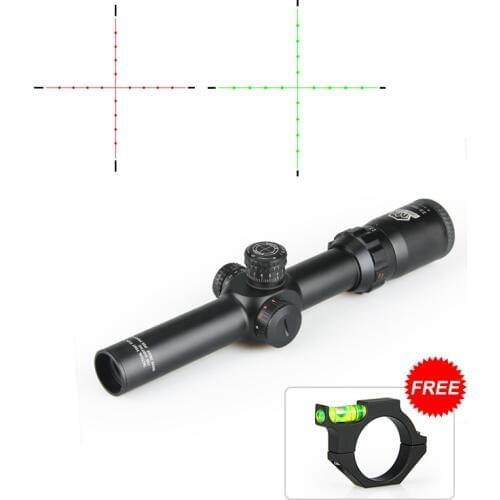 Canis Latrans Tactical optical sight 2.5-10X26 FFP rifle scope shooting rifle Scopes with red /green optics sights GZ1-0253