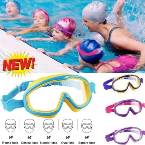 Kids Swim Goggles Swimming Goggles for Boys and Girls UV Protection Anti-Fog Swim Goggles Swimming Equipment