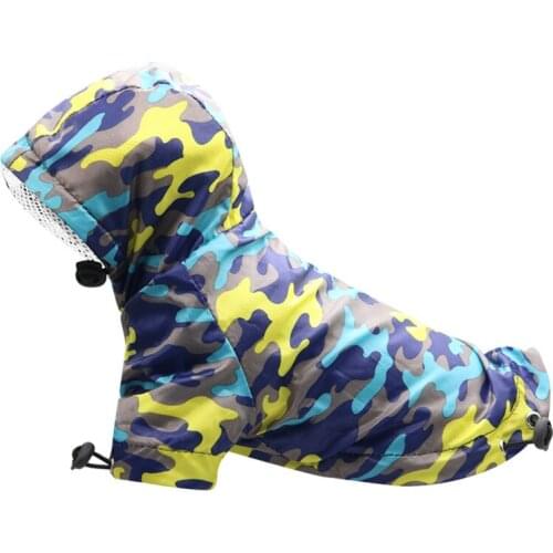 Pet Dog Raincoat Poodle Bichon Pomeranian Pug Dog Clothes Welsh Corgi Clothing Waterproof Clothing for Dog Rain Jacket Outfit XS
