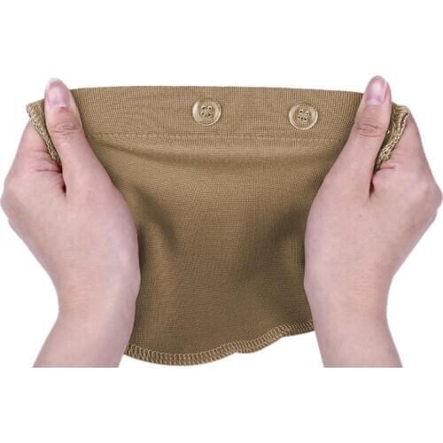 3Pcs Pregnancy Elastic Waistband Belt - ADJUSTABLE Maternity Jeans Accessories Elastic Waistline Waist Extender Clothes Pant