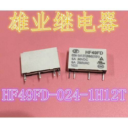 HF49FD 024-1H12T Relay 024-1H12 24V