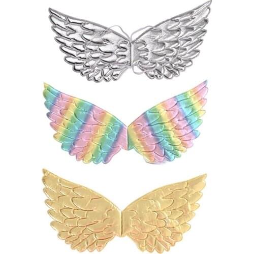 Unicorn Costume Gold Silver Unicorn Wings For Kids Girl Princess Wings Halloween Cosplay Costume Unicornio Accessories