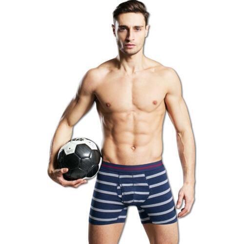 Men long boxer shorts underwears mens cotton boxer shorts mens boxer boards underpants man underwears