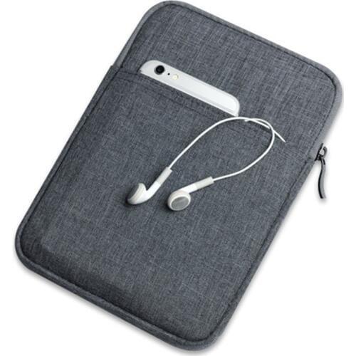 Soft Shockproof Zippered Sleeve Bag Case For Samsung Galaxy Tab A 8.0 T350 T355 P355 P200 P205 T290 T295 T380 T385 Pouch Cover