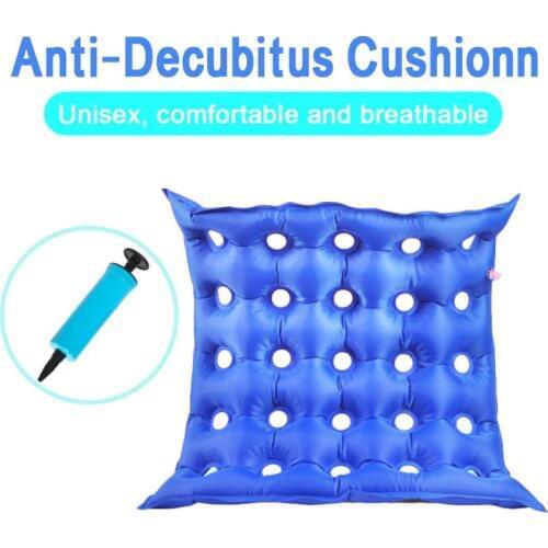25-hole Anti-decubitus Inflatable Cushion Good Air Permeability Chair Cushion Soft And Comfortable Seat Cushion Wheelchair Mat