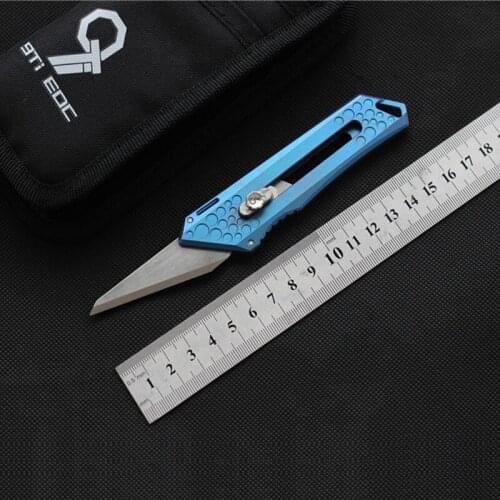 9TiEDC Tirek Paper cutter knives hunting outdoor edc tools Karambit cs Self-defense Tactical Fixed Blade pocket Survival Knives