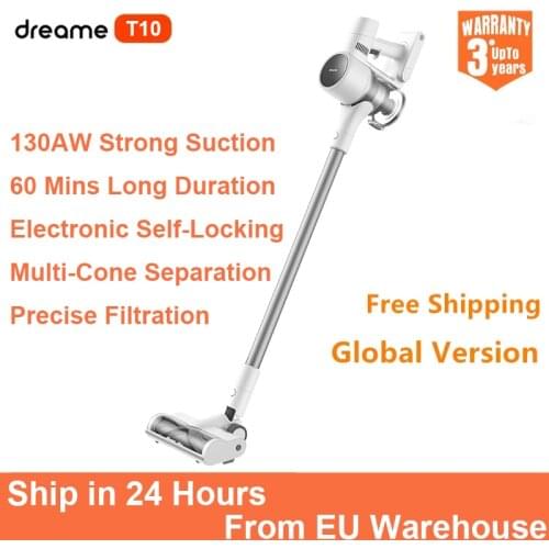 Xiaomi Dreame T10 Handheld Vacuum Cleaner Cordless Vacuum Cleaning Machine Carpet Dust Collector All In One Floor Aspirator