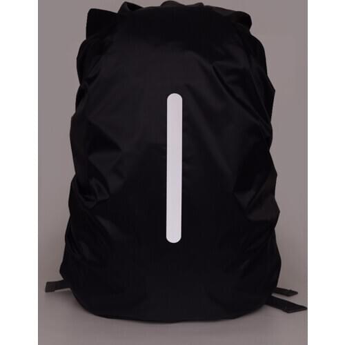 Reflective Night Safe Backpack Rain Cover Waterproof Outdoor Safety Bag Cover Sport Camping Hiking Rainproof Dustproof Bag Cover
