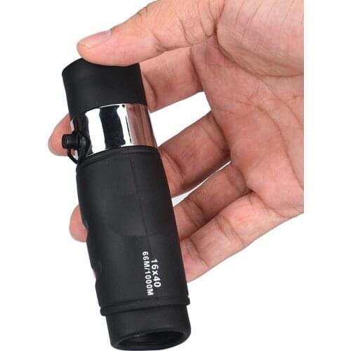 Telescope High Power 16X40 HD OPTICS BAK4 Night Vision Monocular Wild Hiking Survival High Quality Cheap Rotate Focus #0405