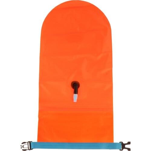 Waterproof Safety Swim Buoy Dry Bag Inflatable Device for Open Water Sea Swimming Pool Surfing Snorkeling