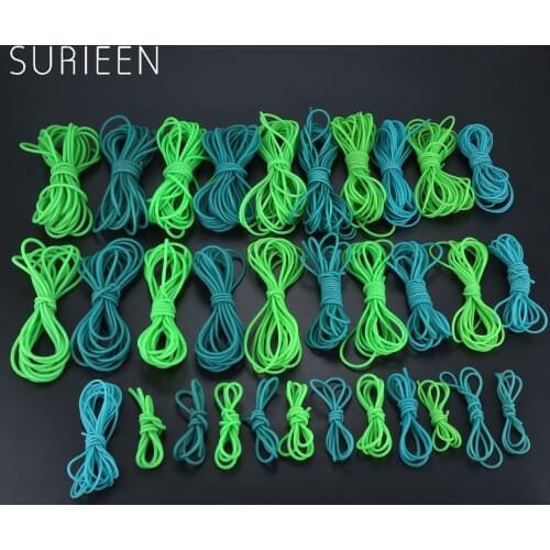 1pc 1632 1636 2040 1842 1745 2050 Slingshots Rubber Tube 10m Elastic Bungee Bow & Arrow Replacement Band For Hunting Catapults