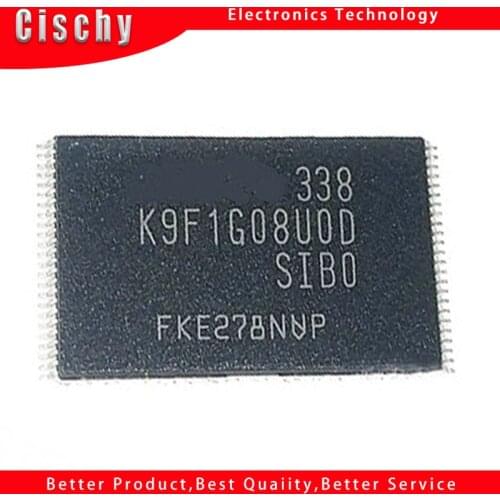 1pcs K9F1G08UOD K9F1G08UOD-SIBO K9F1G08 TSSOP 128M x 8 Bit / 256M x 8 Bit NAND Flash Memory
