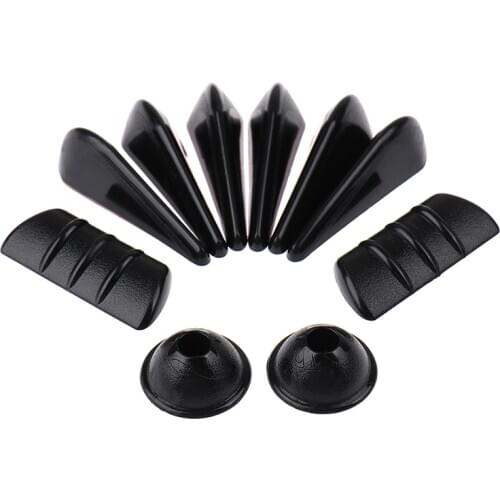 10pcs/set New PVC Rectifying Lowering Wind noise Car Door Protective Sticker Fairing Body Kit For Auto Car Styling Accessories