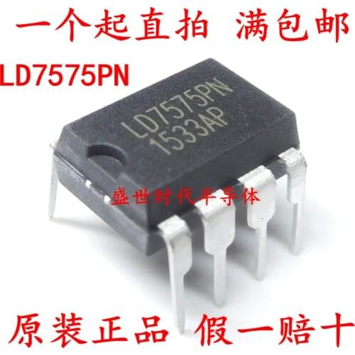 10/PCS NEW Brand New Original Authentic Product Leadtren Tongjia Ld7575pn Dip8 Ld7575 Power Management Chip