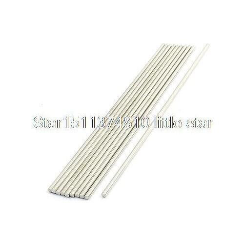 10PCS RC Car Toy 150mm x 2.5mm Stainless Steel Round Rod Bars