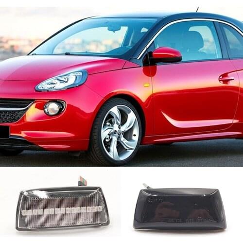 2pcs Dynamic LED Car Side Marker Lights Repeater Signal Lights For Opel Insignia Astra H Zafira B Corsa D For Chevrolet Cruze