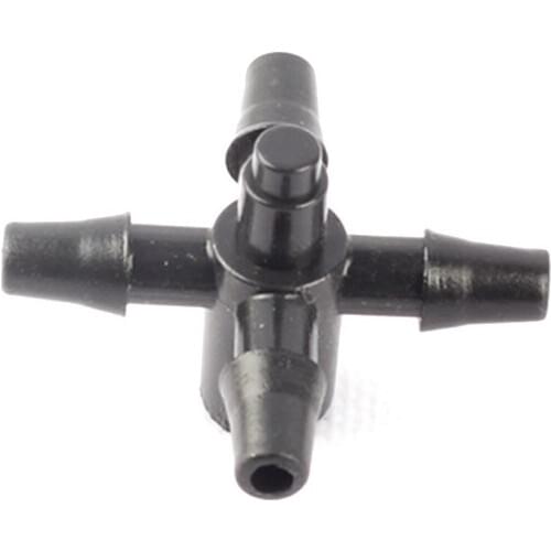 300pcs 3/5mm Drip Arrow Five Ways Hose Splitters For 4mm Dripper Emitters Connector Flower Plant Irrigation System Fittings