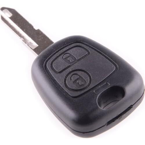 Beler NE73 PCF7961 Chip 433MHZ Key Fob Case with Uncut NE73 Blade Fit for Peugeot 206 306 405 High Quality