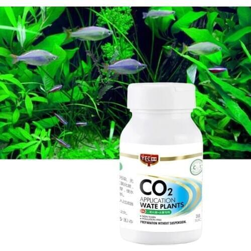 30 Pcs Aquarium CO2 Tablets Carbon Dioxide Diffuser for Live Water Plant Grass