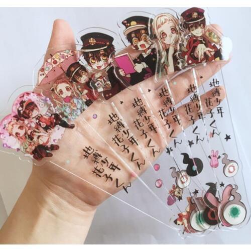 1pc New Anime Toilet-Bound Jibaku Shounen Hanako-Kun Cosplay Cartoon Acrylic Action Figure Toys Bookmark Accessories Kids Gift