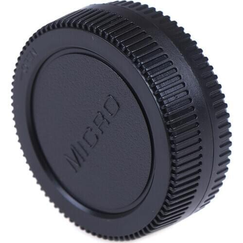 Body+Rear Lens Cap Cover Protective Case For Olympus M4/3 Camera Accessory Black