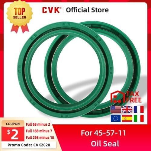 CVK 45x57x11 45 57 11 Front Fork Damper Shock Absorber Dust Seal ring Oil Seal Cover Dust Cap Cover For Size is 45*57*11