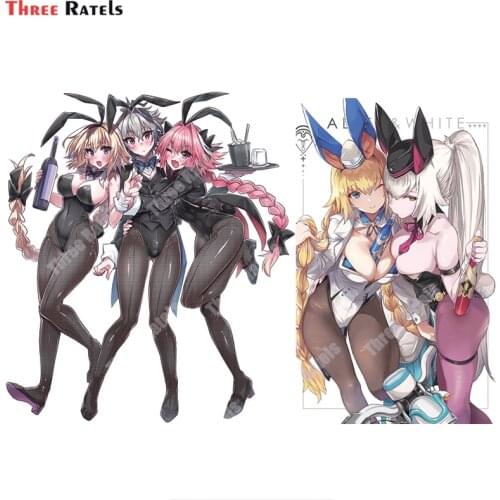 Three Ratels A838 Jeanne D Arc Jeanne D Arc Astolfo And Sieg Fate Anime Sticker For Motorbike Skateboard Decoration