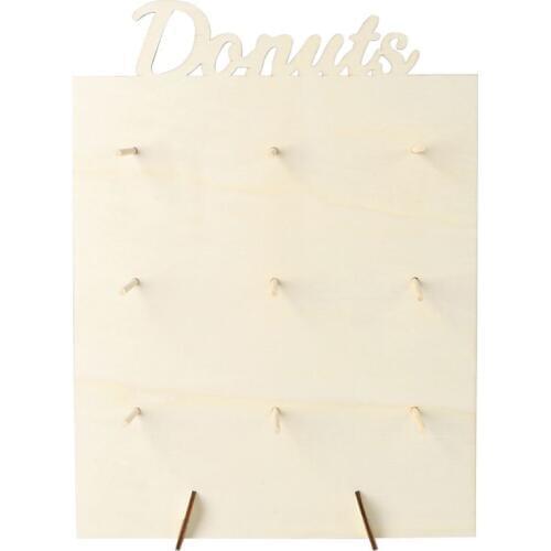 Donut Wall Display Stand Holder Candy Sweet Cart Doughnut Birthday Wedding Party Favour Supplies Home Decor